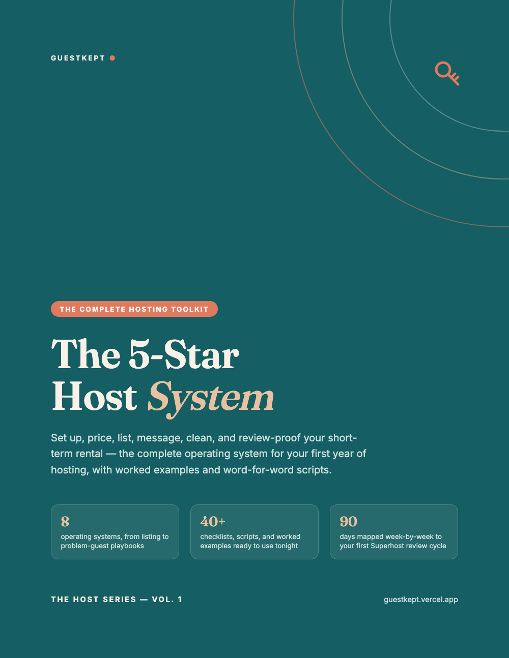 The 5-Star Host System — toolkit cover
